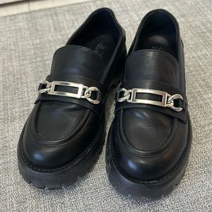 Call It Spring women’s black loafers